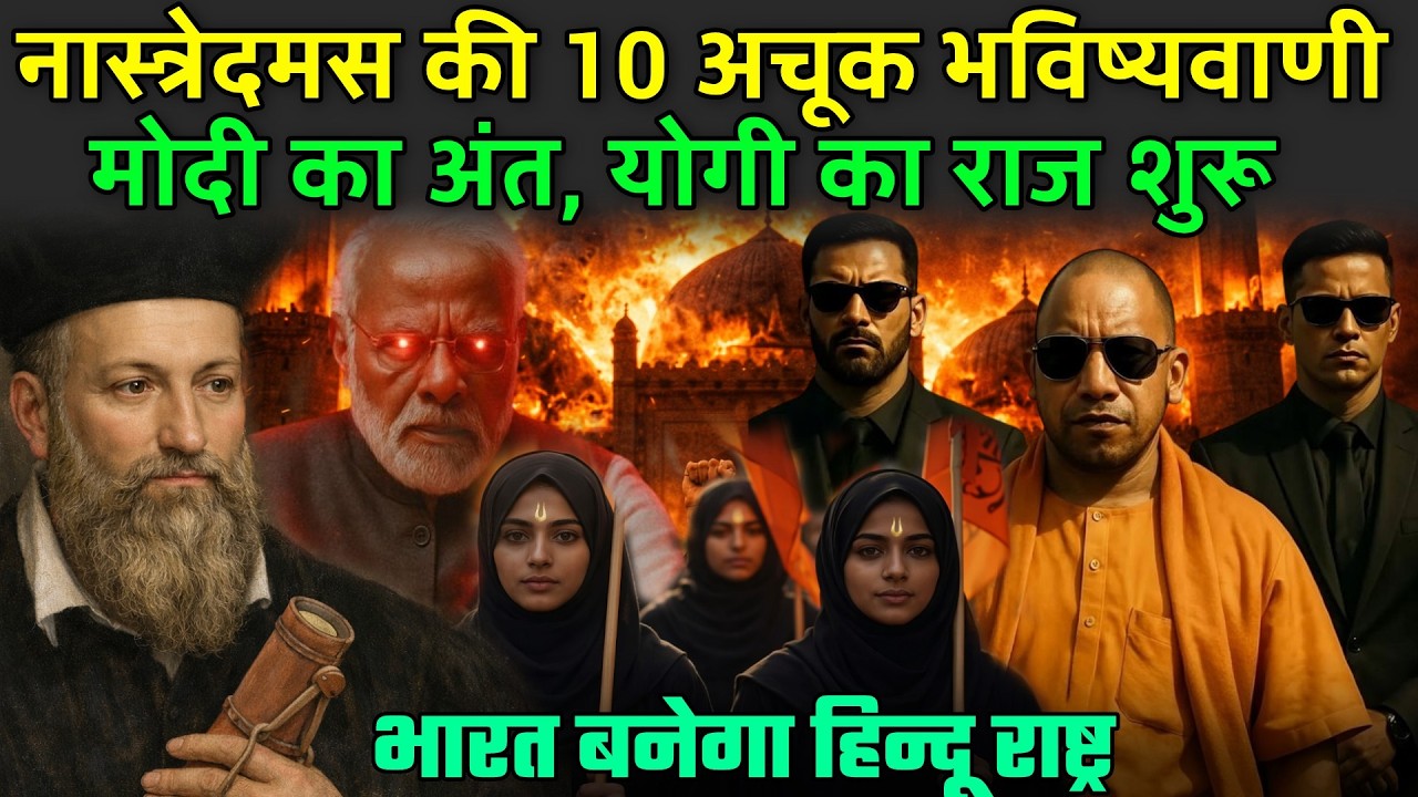 नास्त्रेदमस की 10 अचूक भविष्यवाणी | Nostradamus 10 Predictions For India