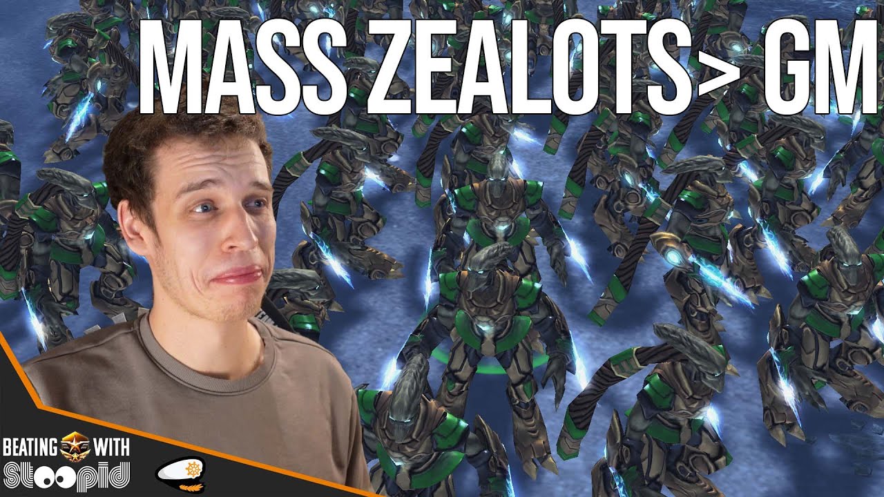 ZEALOTS Only Beating GrandMasters ? | Beating GrandMasters With Stupid Stuff