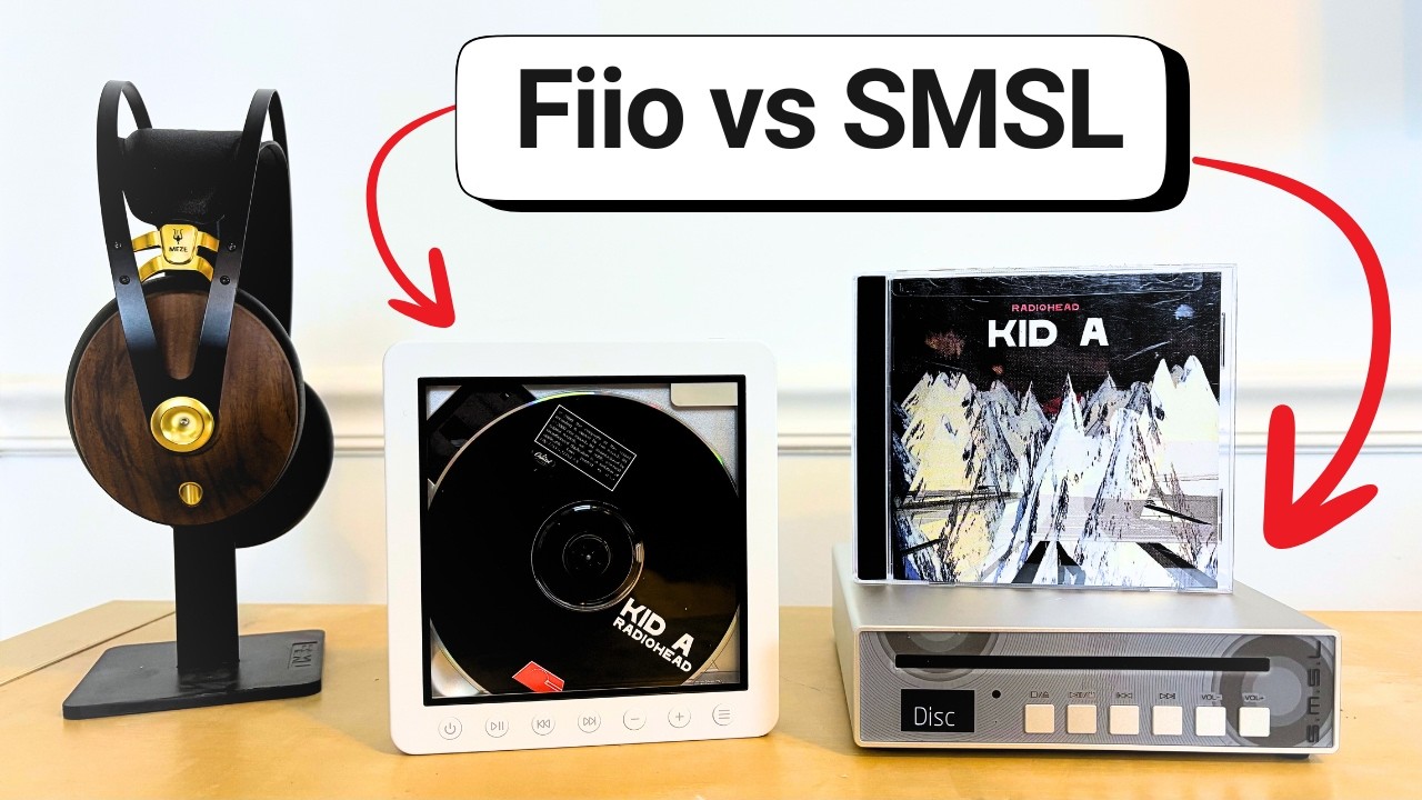 Which CD player is better? Fiio DM13 vs SMSL PL100
