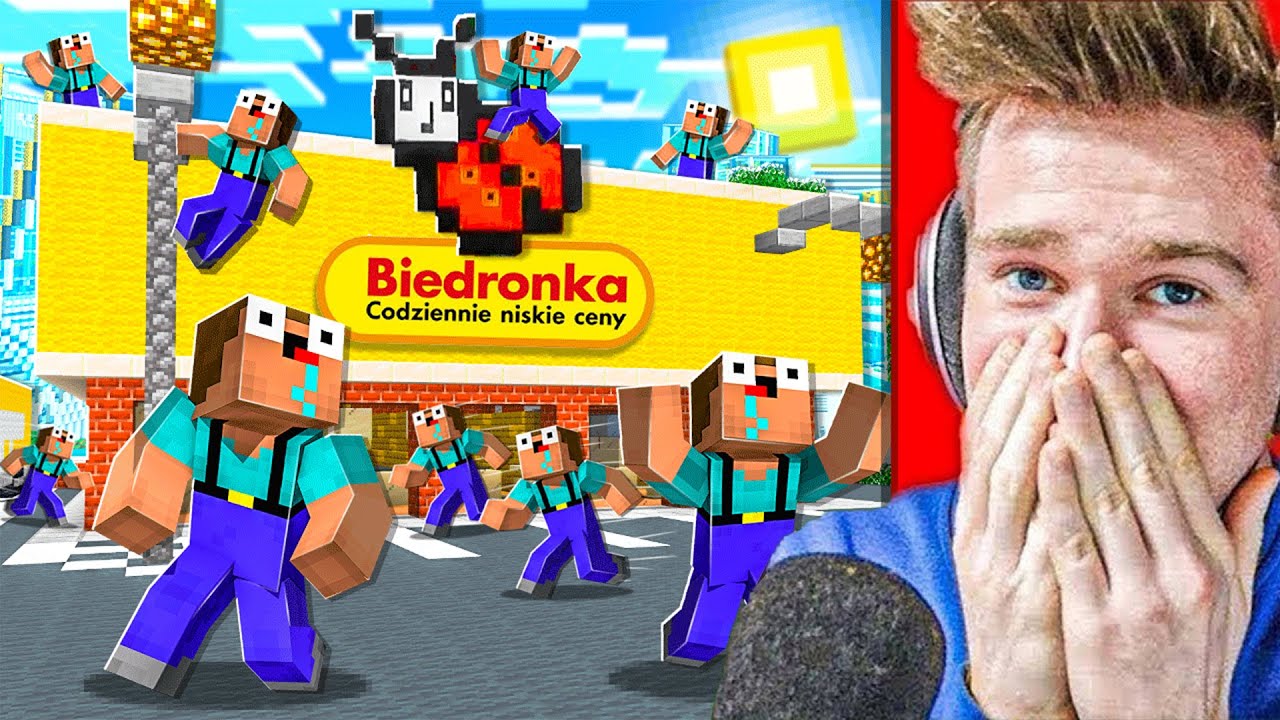 KTO OSTATNI ZOSTANIE w BIEDRONCE = WYGRYWA XD | Minecraft Extreme