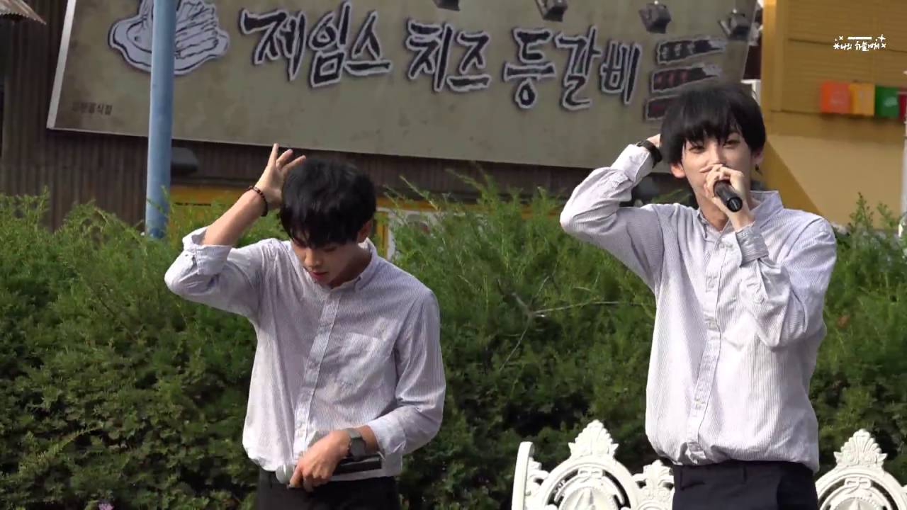 160731 홍대버스킹 헤일로 - 체온이뜨거워(희천 focus)