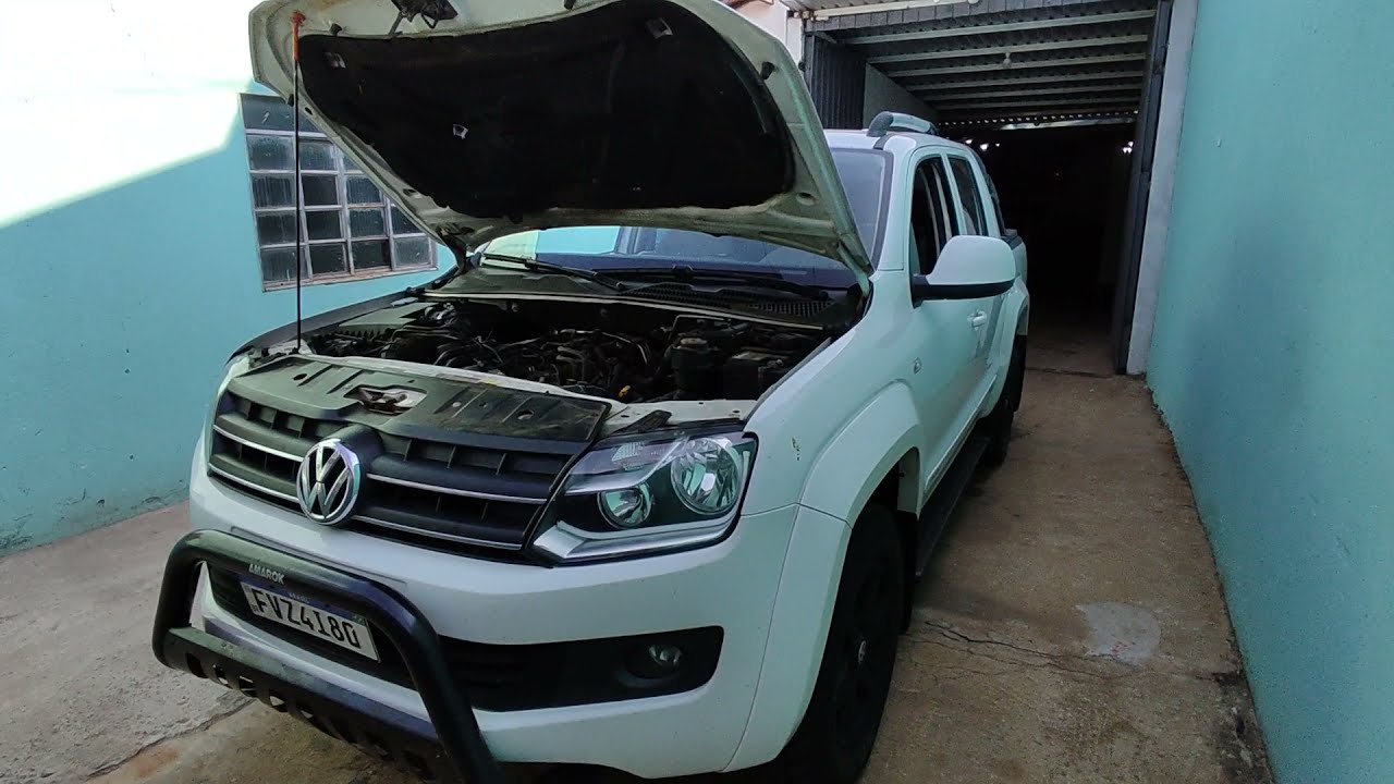 Amarok com remap, pente turbina , Downpipe show