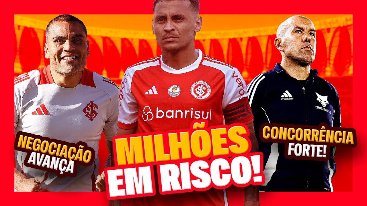 🔴⚪️ #INTER: ALERTA SOBRE O PATROCÍNIO MASTER! | MERCADO AVANÇA! | DE OLHO EM TITE