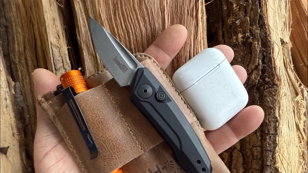 Kershaw Launch 9 — автомобиль, разрешенный в Калифорнии. Очень маленький, очень быстрый, идеально...