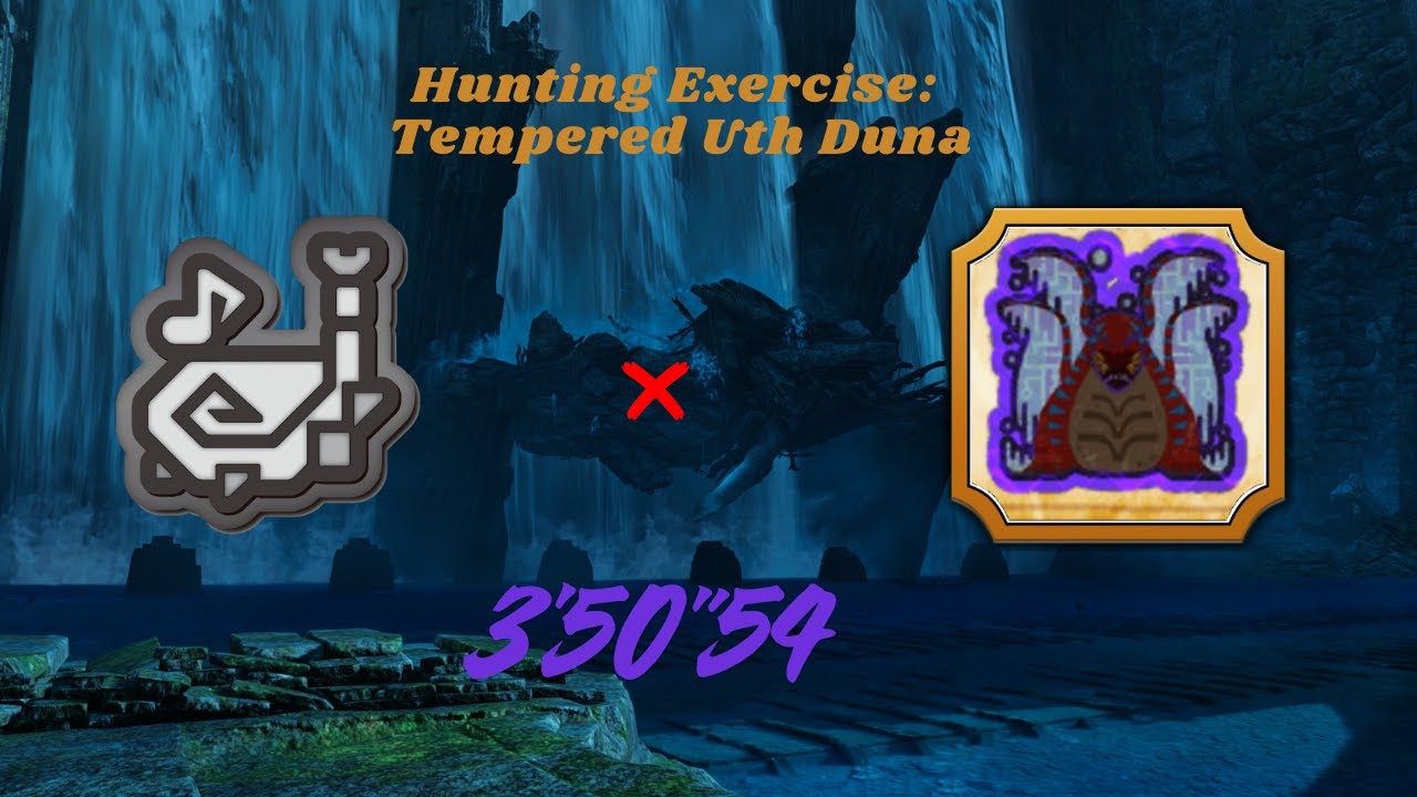 Monster Hunter Wilds | Hunting Exercise: Tempered Uth Duna x Hunting Horn