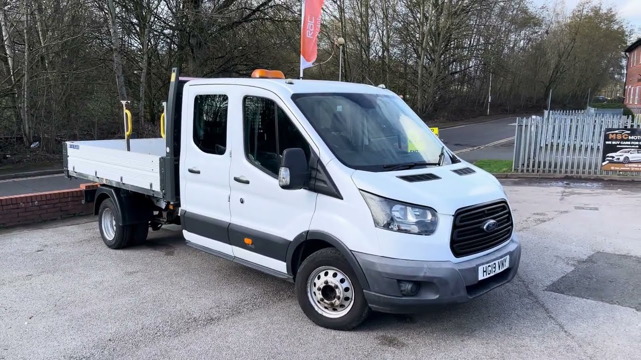 Ford Transit 2.0 350 EcoBlue Chassis Double Cab 4dr Diesel Manual RWD L3 H1 Euro 6 (DRW) (130 ps)