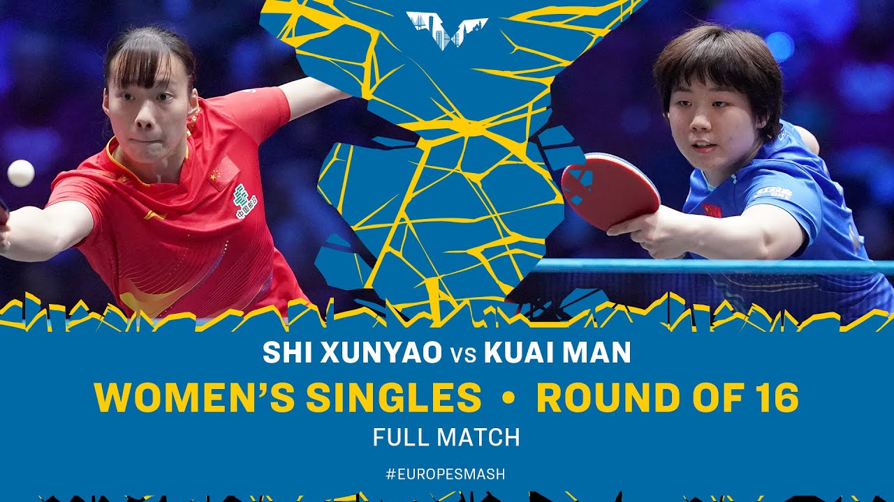 FULL MATCH | Shi Xunyao vs Kuai Man | WS R16 | #EuropeSmash 2025