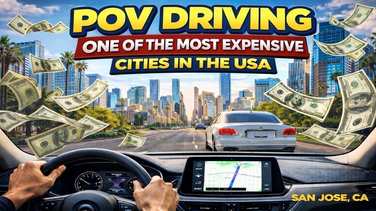 POV Driving in San Jose, CA | Heart of Silicon Valley