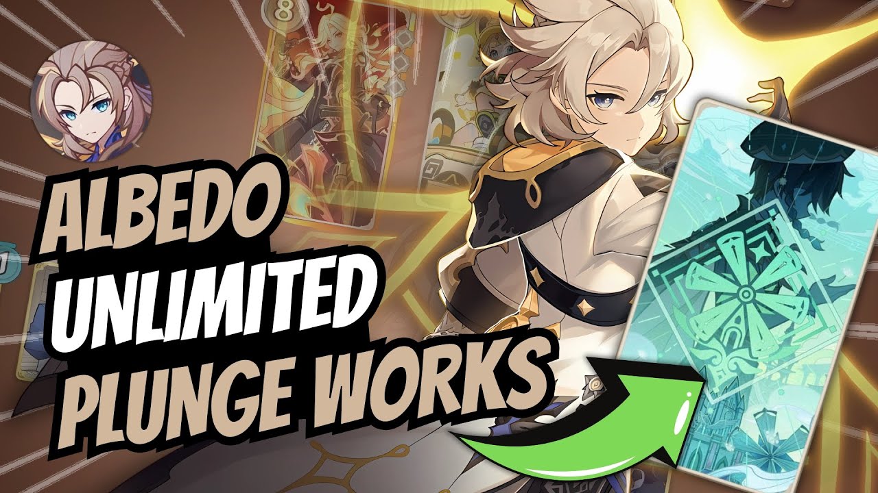 ALBEDO UNLIMITED PLUNGE WORKS 💀 | Genshin Impact TCG