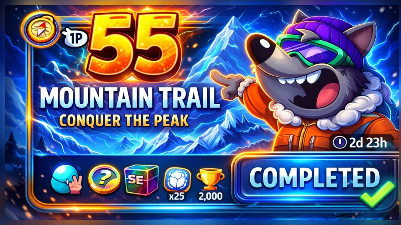 Mountain trail solo challenge|solo quest 55 |match masters