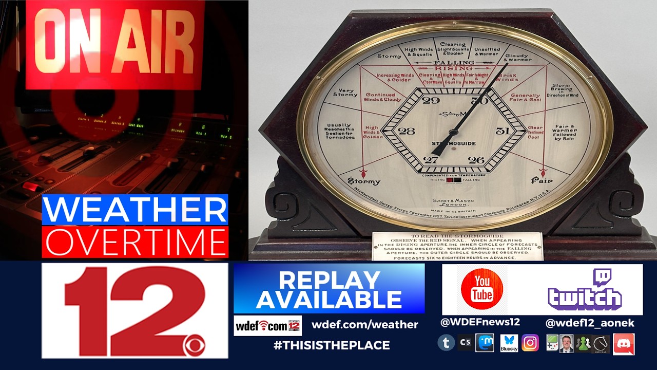WDEF TV NEWS 12 WEATHER OVERTIME - TUE MAR 3 2026!