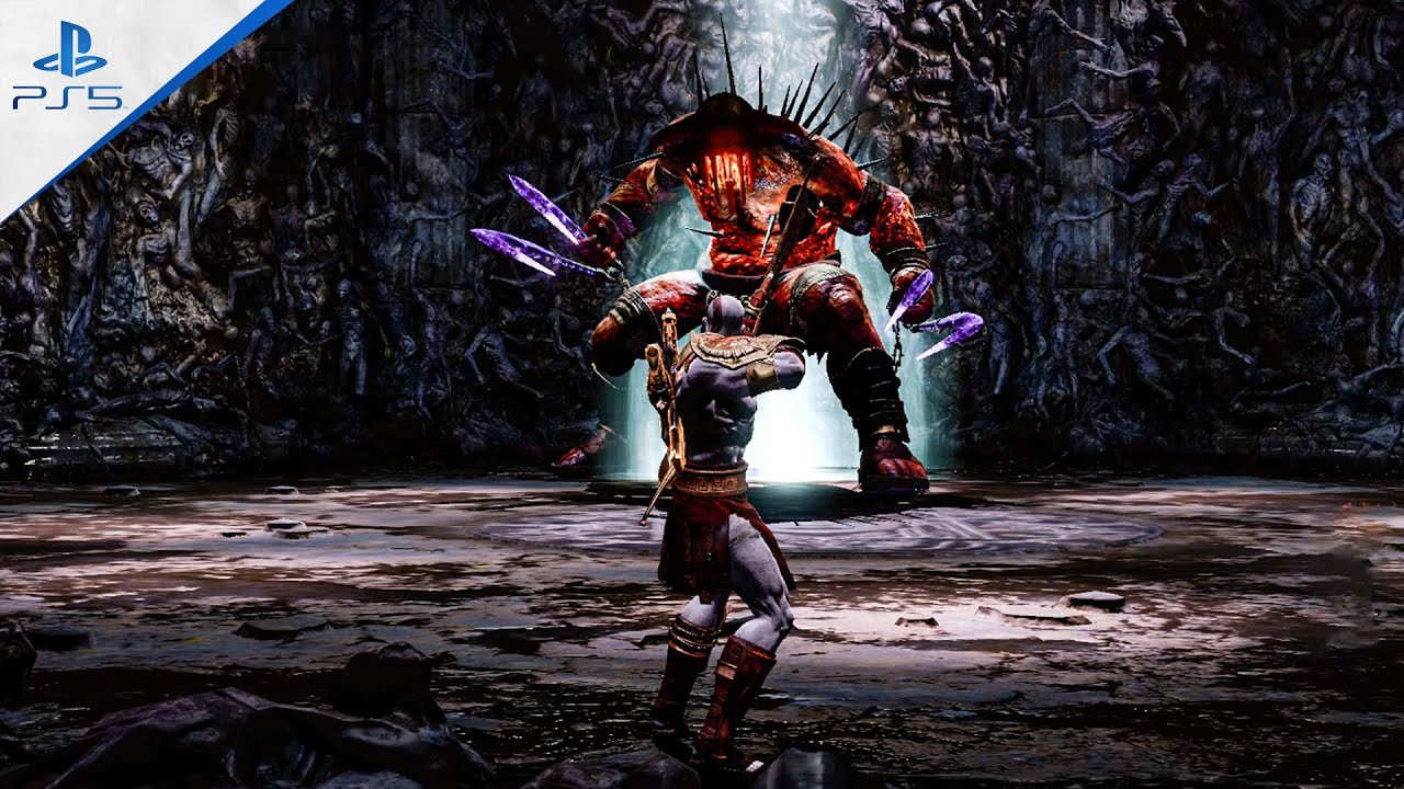 KRATOS KILLS HADES FULL BOSS FIGHT - GOD OF WAR 3 REMASTERED (PS5) - 4K 60FPS