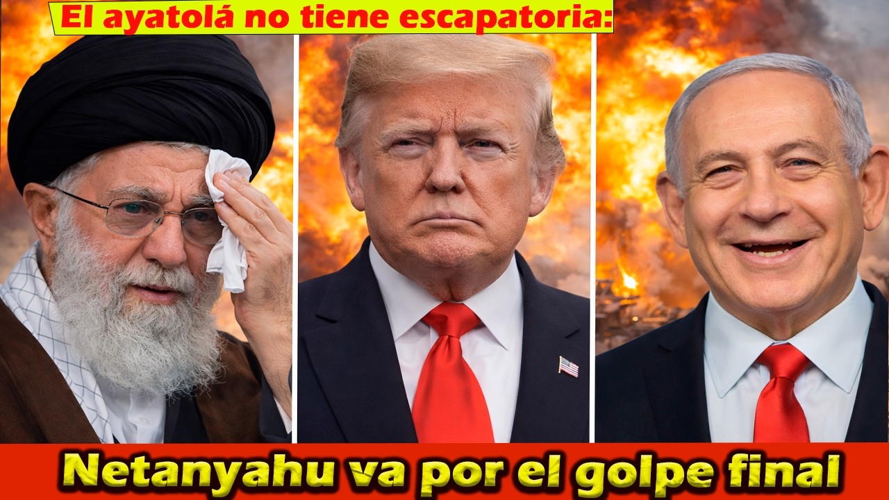 El ayatolá no tiene escapatoria: Netanyahu va por el golpe final