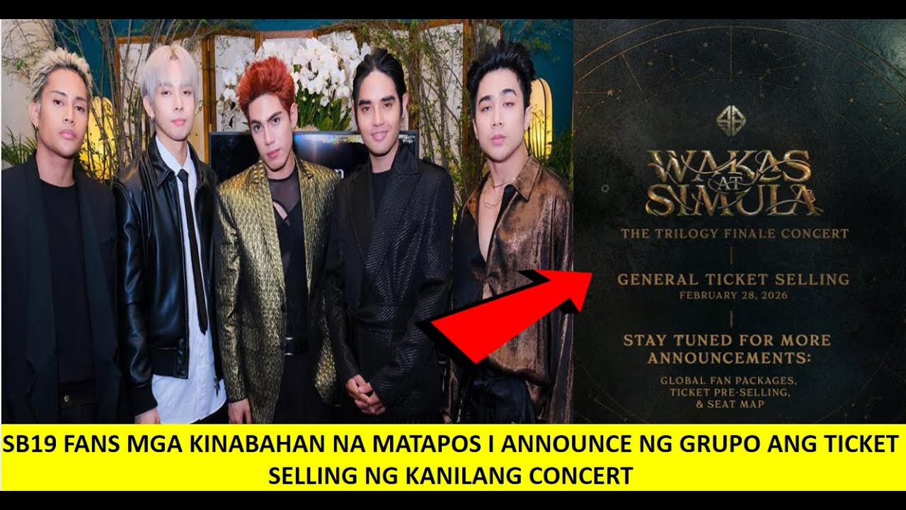 SB19 FANS MGA KINABAHAN NAMATAPOS I ANNOUNCE NG SB19 ANG TICKET SELLING NG KANILANG CONCERT ALAMIN