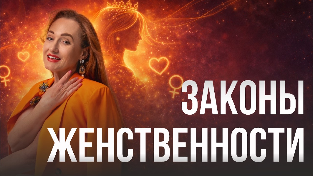 ЗАКОНЫ ЖЕНСТВЕННОСТИ. 5 законов женского принципа 