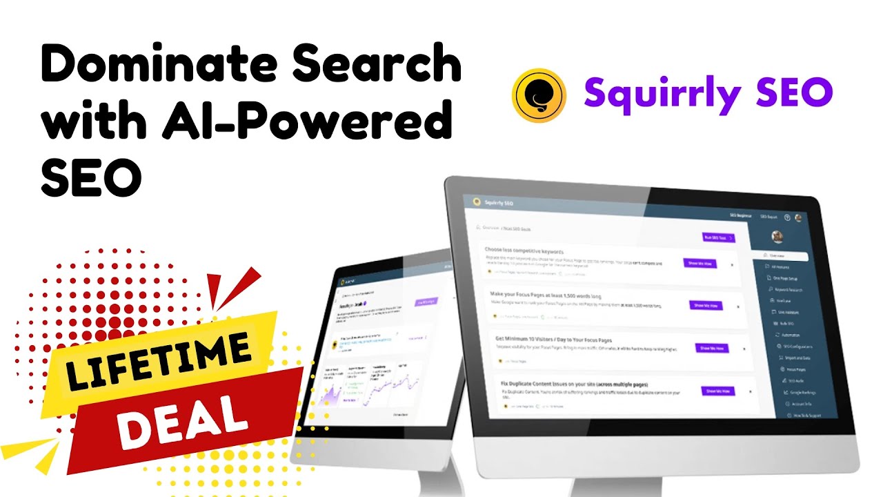 Squirrly SEO Lifetime Deal - The Best WordPress SEO Plugin in 2026