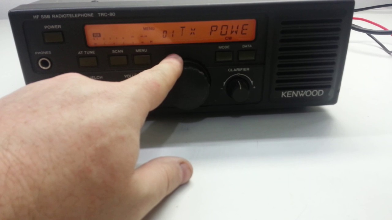 R&aacute;dio Transceptor Kenwood TRC-80 (TK-80)