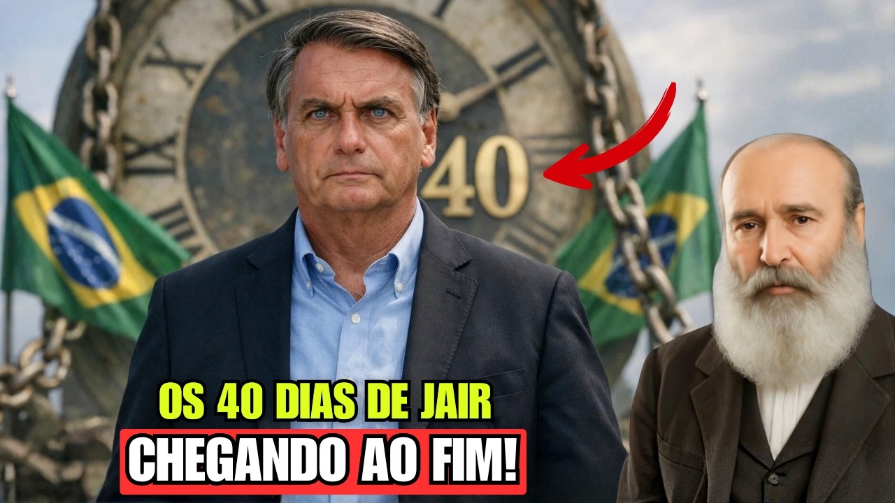 OS 40 DIAS ESTÃO CHEGANDO AO FIM! PSICOGRAFIA BEZERRA DE MENEZES