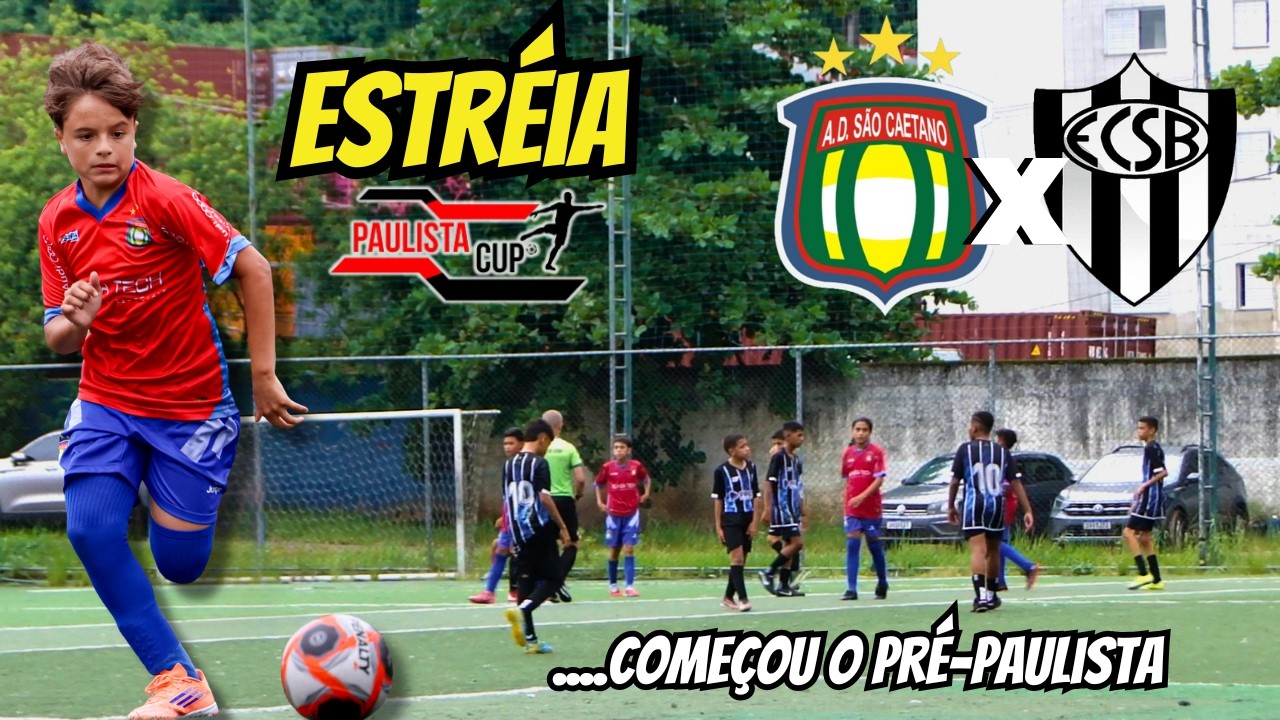 ESTREIA NA PAULISTA CUP! 🔥⚽ Começou a PRÉ-PAULISTA!