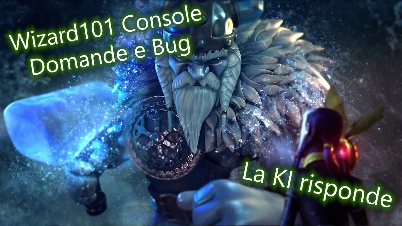 Wizard101 ITA - Uscita da console, risposte della KI alle domande e bug pi&uacute; gettonati fin ora