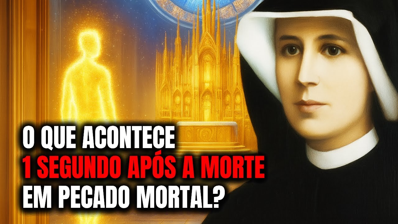 O Que Acontece 1 Segundo Após a Morte em Pecado Mortal? (Poucos Católicos Sabem) Santa Faustina