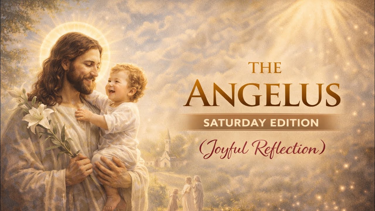 THE ANGELUS  —  SATURDAY EDITION, (JOYFUL REFLECTION).
