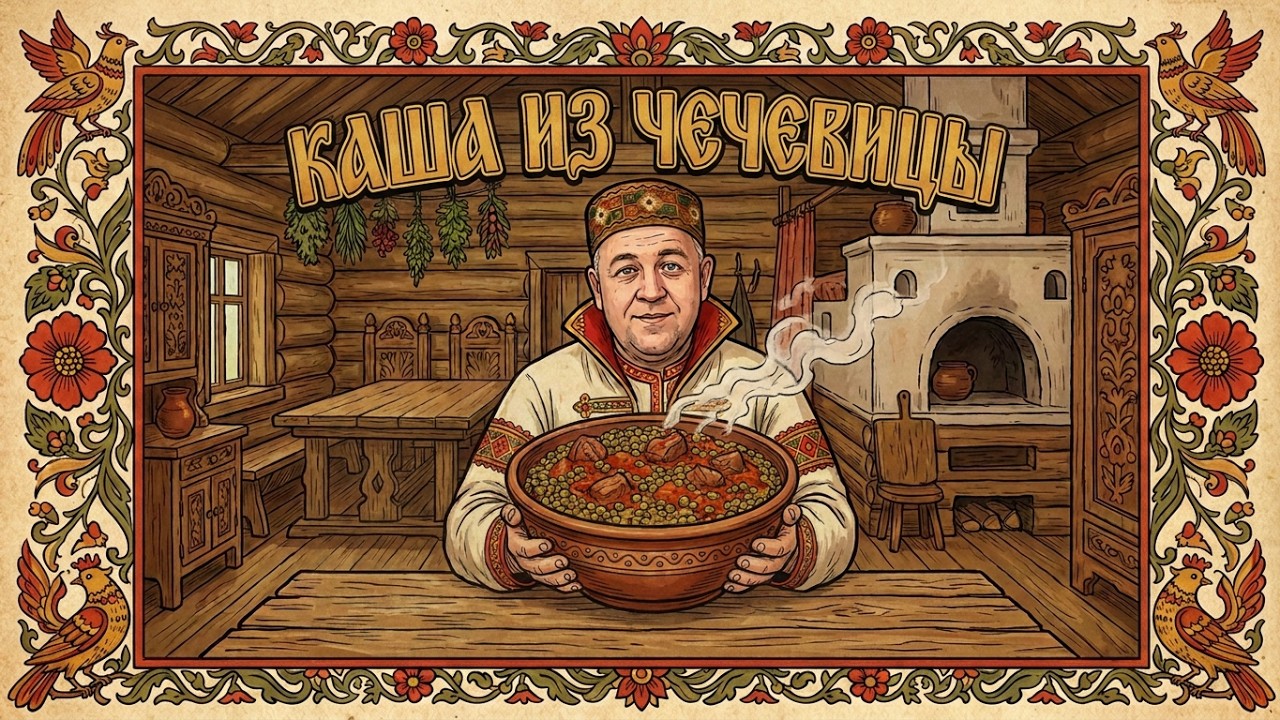 Вкусная каша с мясом и томатным соусом в автоклаве  Чечевица