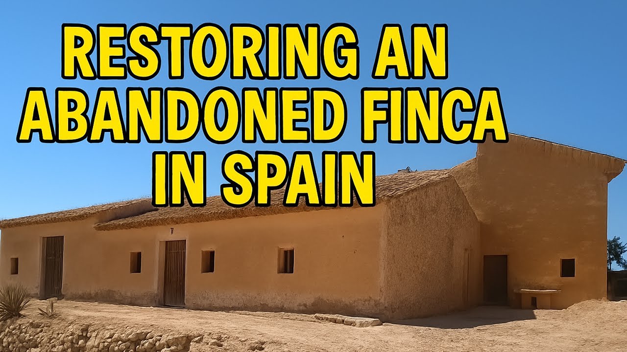 Restoring an Abandoned Spanish Finca | Off-Grid Living & Self-Sufficiency Journey