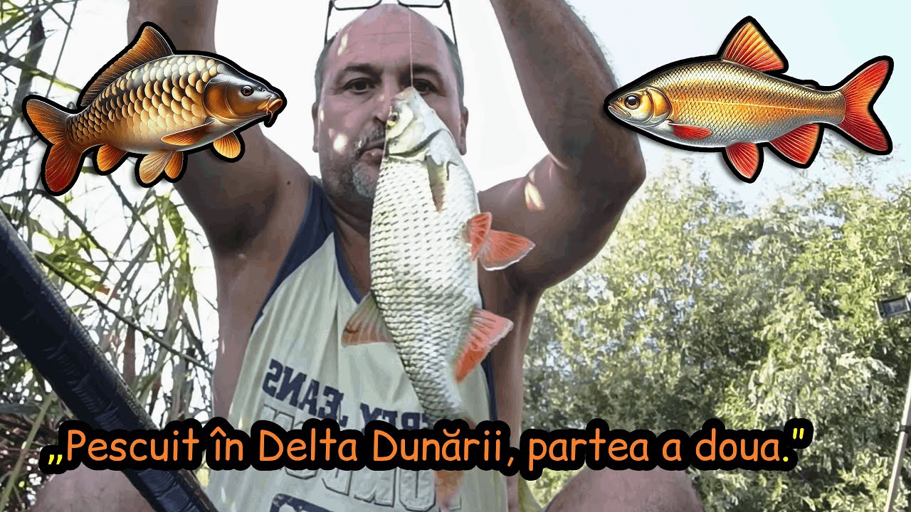 „Pescuit la plută în Delta Dunării”🐟 Partea a II a .