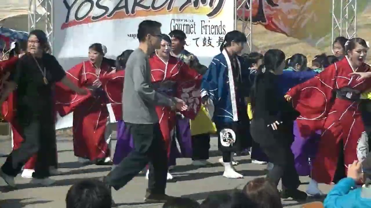 総踊り　Street of the Soran　足利YOSAKOI祭り