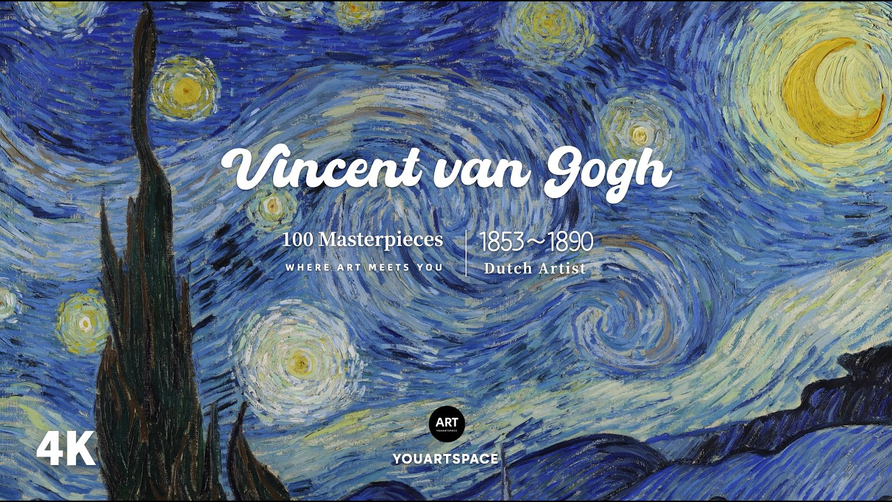 Vincent van Gogh | 100 Masterpieces | The Swirling Stars