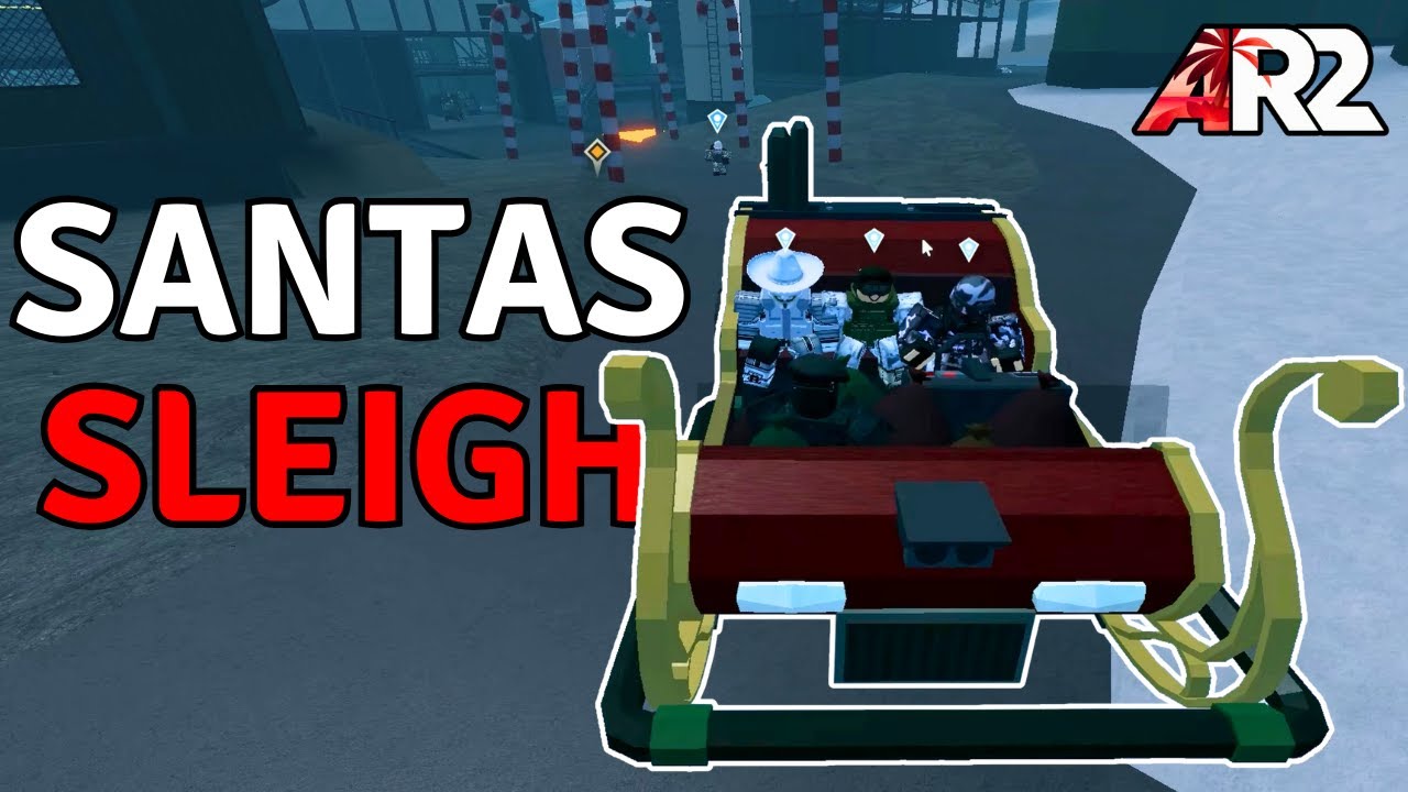 WE STOLE SANTA'S SLEIGH IN APOCALYPSE RISING 2 ROBLOX!!! #santa #sleight #christmasevent 