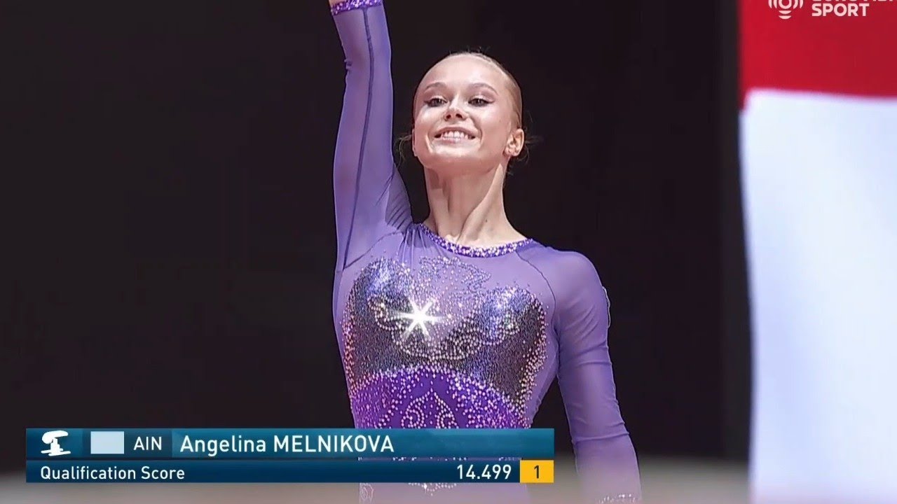 Россиянка Ангелина Мельникова выиграла золото в опорном прыжке 🥇 после трёхлетней дисквалификации...