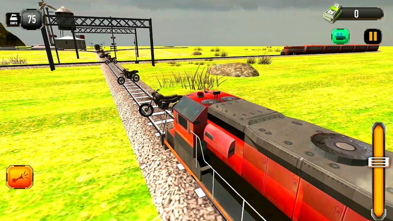 Train Jump Stunt - Brake Fail Train Driving - Android Gameplay #538