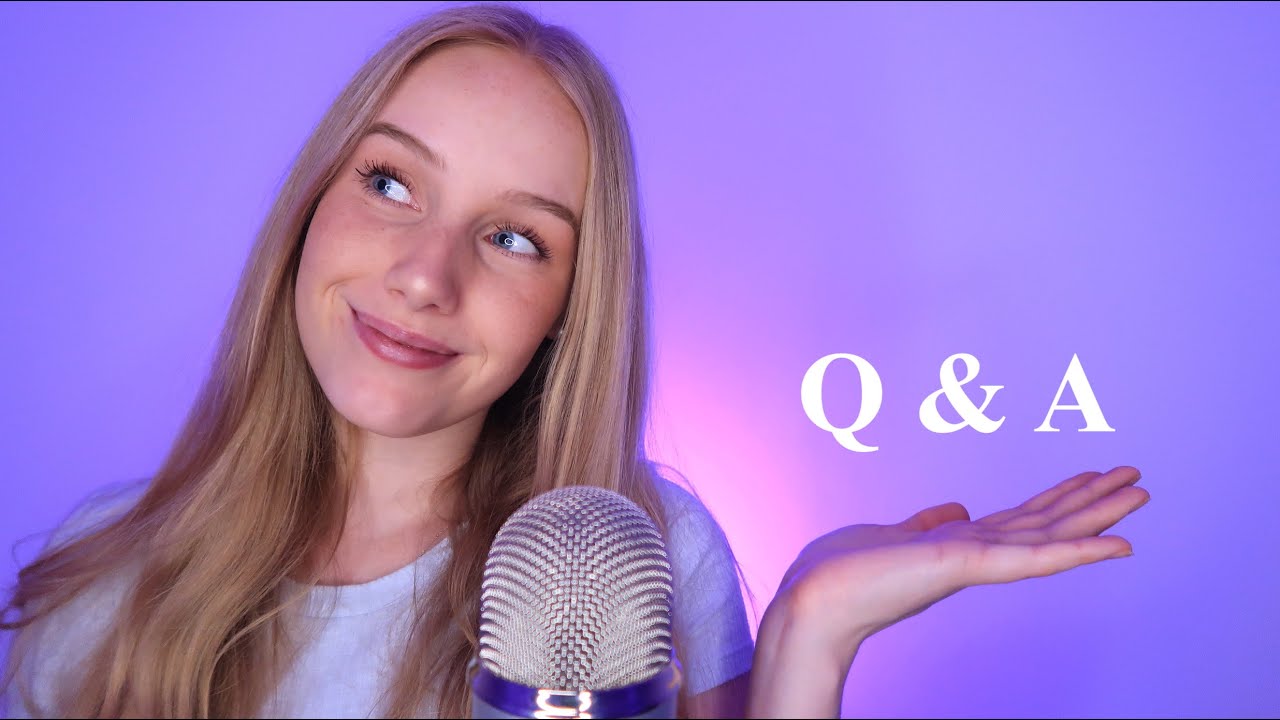 ASMR - Ich beantworte eure Fragen - Q&A + Handy Tapping  👀🤔 |RelaxASMR