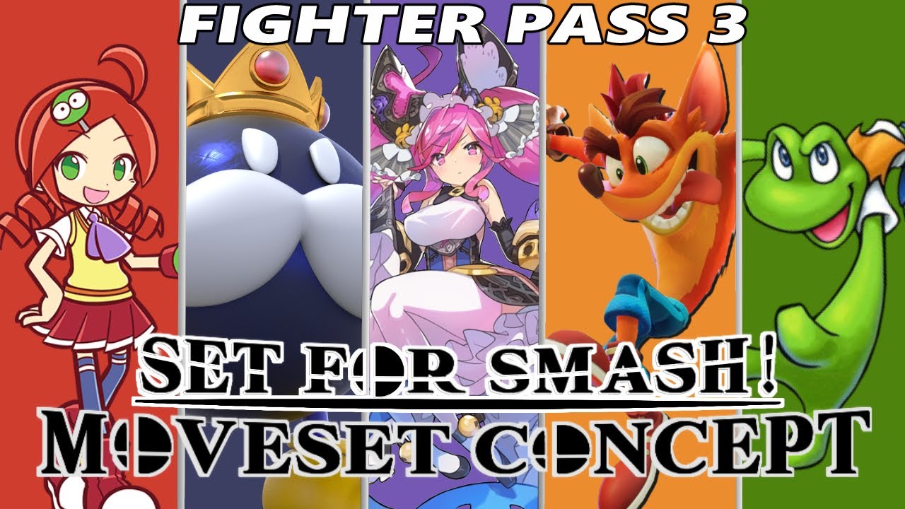 SET FOR SMASH! - Fighter Pass 3 Moveset Concepts