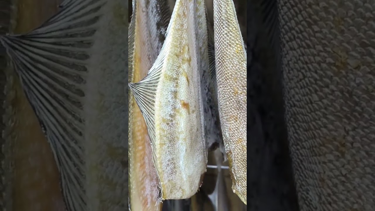 Вяленый морской ёрш, очень вкусная рыба.