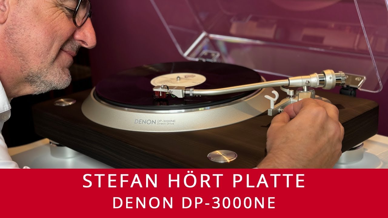 Stefan hört Platte |  Denon DP-3000NE Plattenspieler mit Direktantrieb