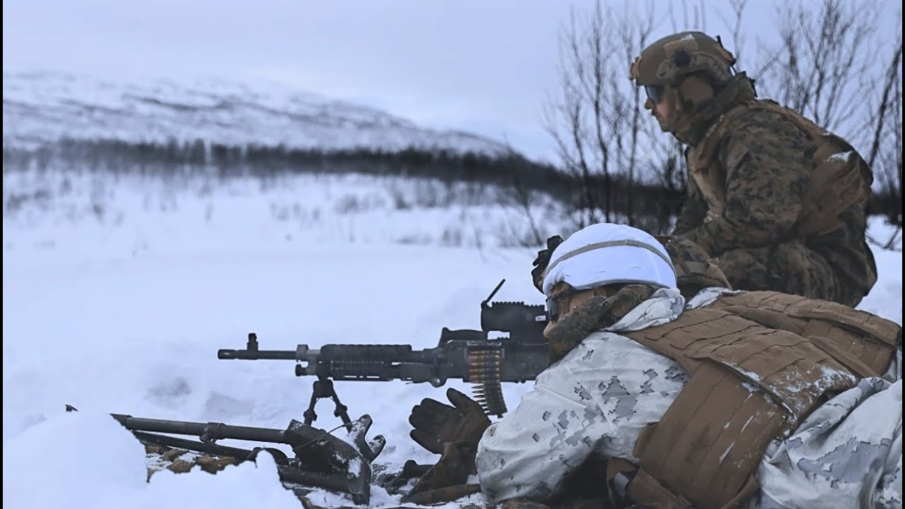 US Army Live Fire Training in Arctic Conditions &ndash; Extreme Cold Combat Drills!