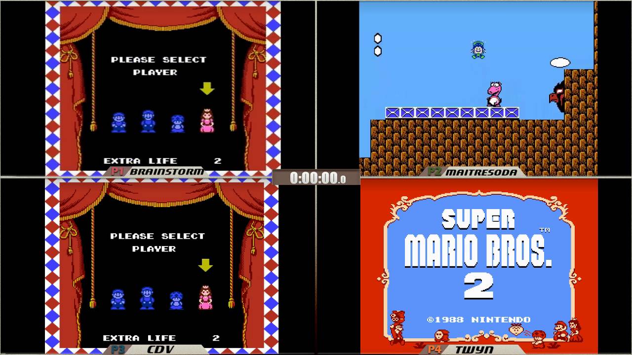 Ultime Décathlon 3 - Super Mario Bros. 2 Race Communautaire du Lundi