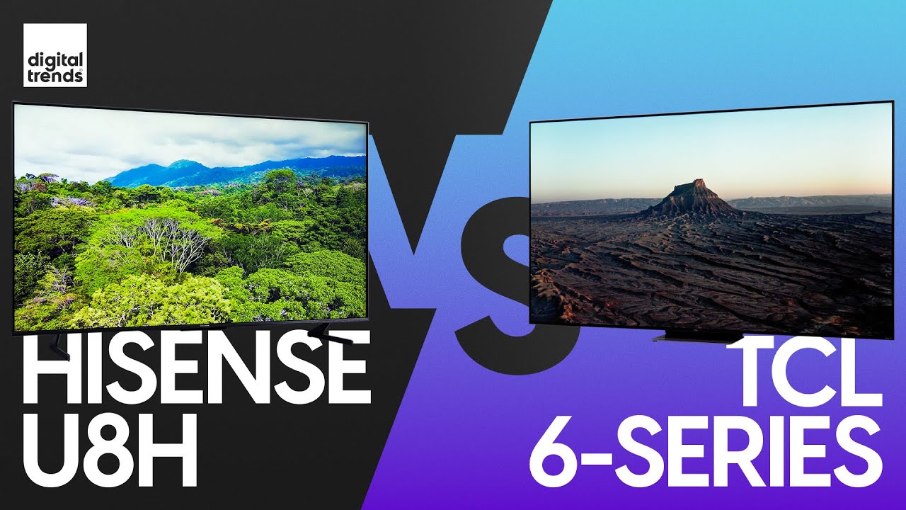 Hisense U8H против TCL 6-й серии | Что выберете ВЫ?