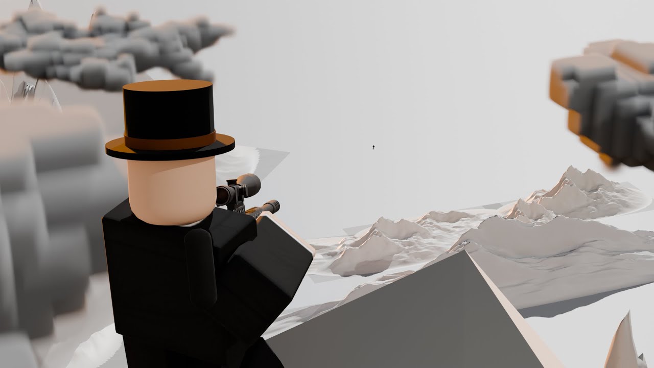 Sniping Griefers/Cheaters from INSANE Distances during Krampus event | BFG (Criminality Roblox)