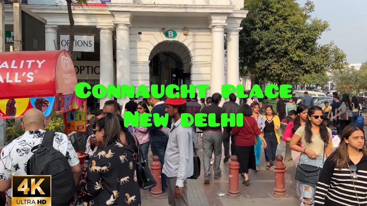 Beauty of delhi -Connaught Place -New Delhi 4k video ||CP|| Rajiv chowk Connaught place