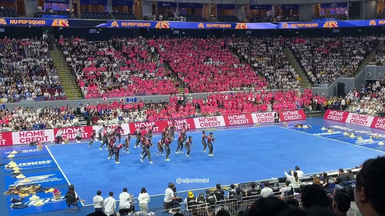 NU Pep Squad 2025 - Lower Box 207 View | UAAP Season 88 CDC