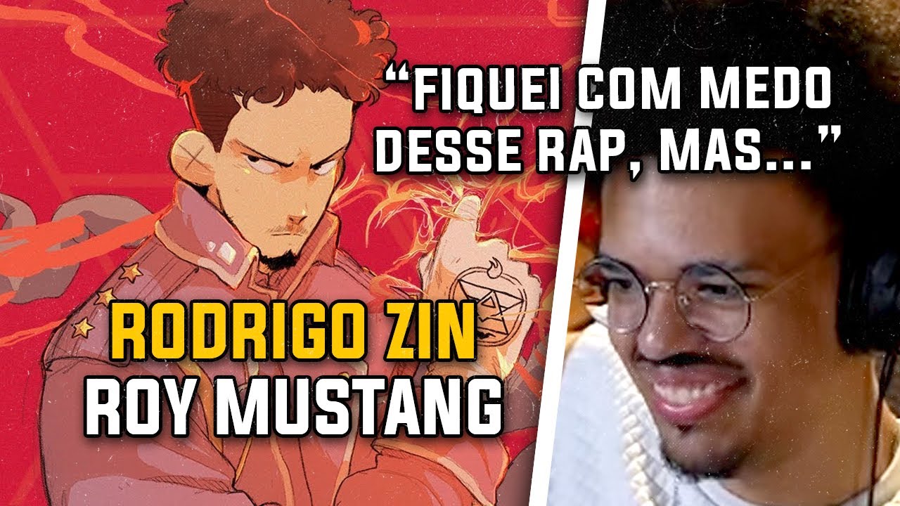 RODRIGO ZIN | ROY MUSTANG (FULLMETAL ALCHEMIST) - REACT DE MÚSICA GEEK