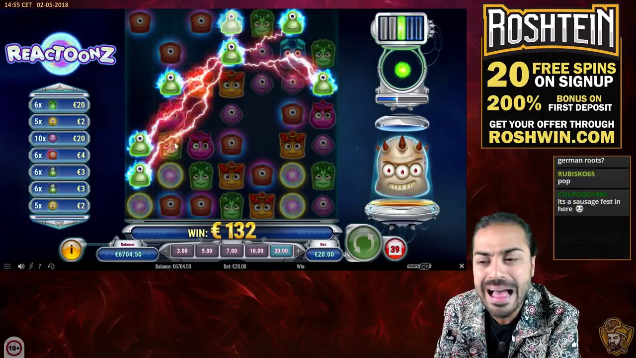 ROSHTEIN VITTORIA RECORD REACTOONZ CASINO ONLINE