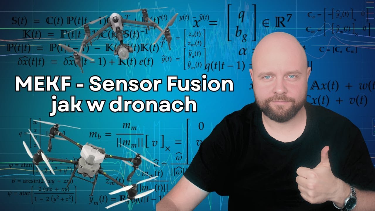 [MEMS #7] MEKF – fuzja sensorów jak w dronach i samolotach