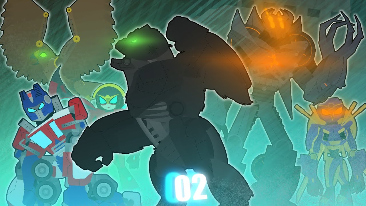 Transformers Primal Episode 2 /STICK NODES PRO/#transformers #animation #transformersone