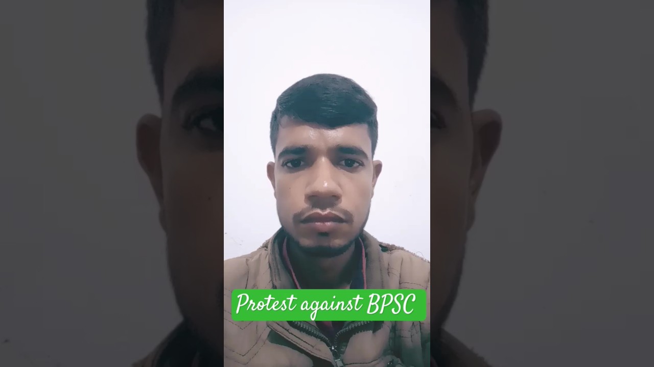 Protest against BPSC #bpsc #bpssc #bssc #shorts #csbc #ytshorts #trending #khansir