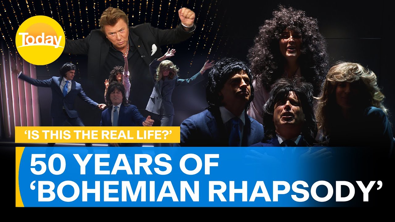 Queen's 'Bohemian Rhapsody' celebrates 50 years | Today Show Australia